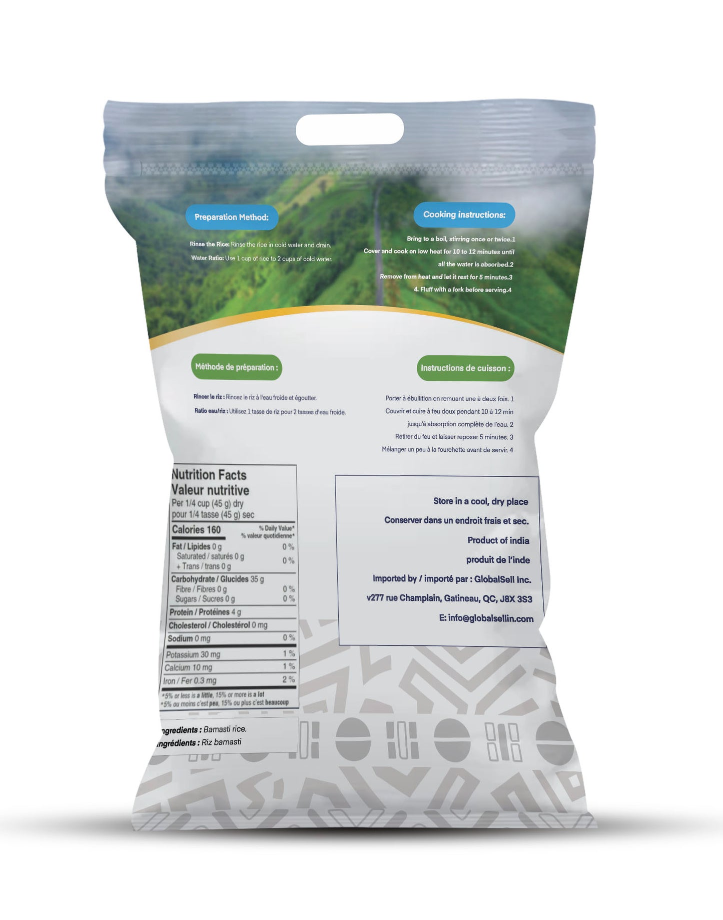 Riz basmati premiun extr-long